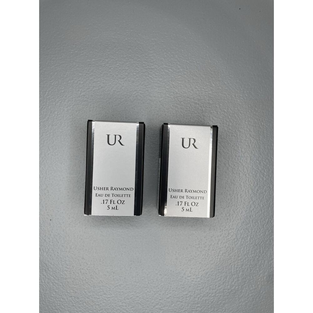 Usher Ur Cologne By Usher Mini Eau De Toilette Spray 0.17oz/5ml For Men Lot Of 2